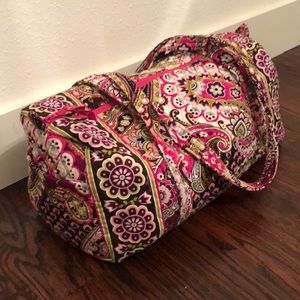 Vera Bradley Small Duffle Very Berry Paisley